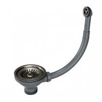 Слив с круглым переливом PM6022-GM