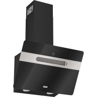 Наклонная вытяжка STERLING 60 BK, черный